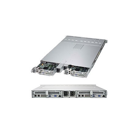 Supermicro SYS-1029TP-DC1R sistema barebone per server Intel® C621 LGA 3647 (Socket P) Rack (1U) Nero (SYS-1029TP-DC1R)