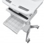 Ergotron SV44-1161-C carrello e supporto multimediale Alluminio, Grigio, Bianco Computer portatile Carrello multim (SV44-1161-C)