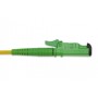 ASSMANN Electronic E2000-E2000,15m cavo a fibre ottiche E-2000 (APC) OS2 Nero, Verde, Giallo (AL-9E2000-15I-DM)