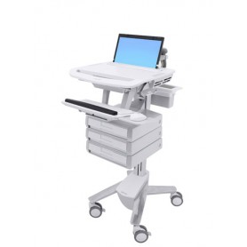 Ergotron StyleView Bianco Computer portatile Carrello multimediale (SV43-1130-0)