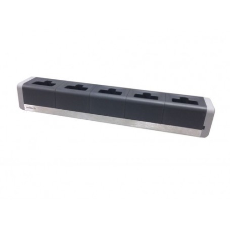 Unitech 5100-900011G supporto per personal communication Supporto attivo Lettore per codice a barre Nero, Grigio (5100-900011G)