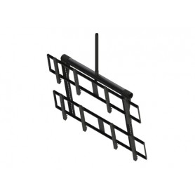 Peerless DS-VWT955-2X2 Supporto per display espositivi 139,7 cm (55") Nero (DS-VWT955-2X2)