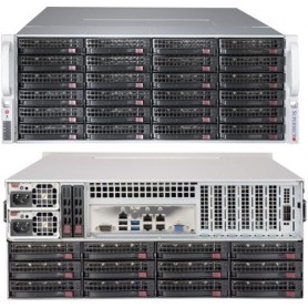 Supermicro 847BA-R1K28LPB Supporto Nero 1280 W (CSE-847BA-R1K28LPB)