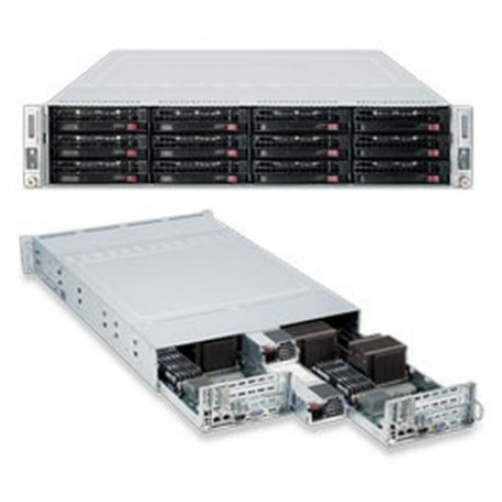 Supermicro CSE-827HD-R1400B computer case Supporto Nero 1400 W (CSE-827HD-R1400B)