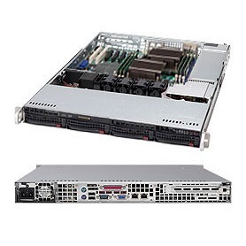 Supermicro 815TQ-563CB Intel® C602 LGA 2011 (Socket R) (CSE-815TQ-563CB)