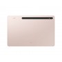 Samsung Galaxy Tab S8+ SM-X806B 5G 256 GB 31,5 cm (12.4") Qualcomm Snapdragon 8 GB Oro rosa (SM-X806BIDBEUB)