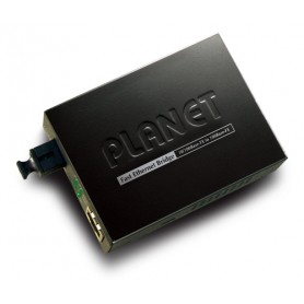 PLANET FT-803 convertitore multimediale di rete 100 Mbit/s 1310 nm Modalità multipla Nero (FT-803)