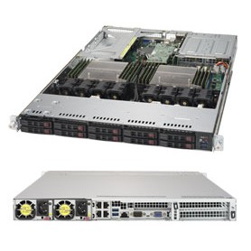 Supermicro SuperServer 1028UX-LL2-B8 Intel® C612 LGA 2011 (Socket R) Rack (1U) Nero (SYS-1028UX-LL2-B8)
