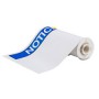 Brady 140888 etichetta per stampante Blu, Bianco Etichetta per stampante autoadesiva (140888)