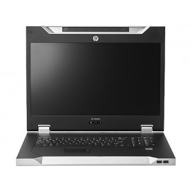 Hewlett Packard Enterprise LCD8500 1U US Rackmount Console Kit console a rack 47 cm (18.5") 1600 x 1200 Pixel (AF630A)