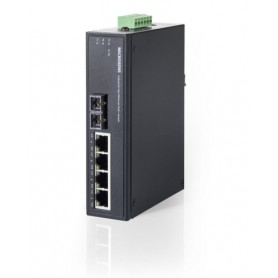 Microsense MS655102X switch di rete Non gestito L2 Fast Ethernet (10/100) Nero (MS655102X)