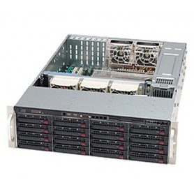 Supermicro SuperChassis 836TQ-R710B (Black) Basso profilo (Slimline - stilizzato) Nero 710 W (CSE-836TQ-R710B)
