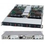 Supermicro CSE-809T-1200B computer case Basso profilo (Slimline - stilizzato) Nero 1200 W (CSE-809T-1200B)