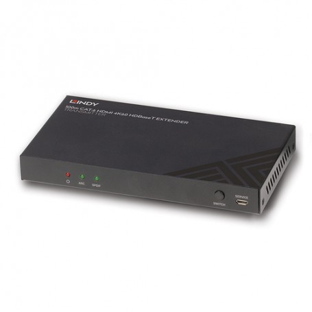 Lindy 38341 moltiplicatore AV Trasmettitore AV Nero (38341)