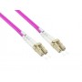 Alcasa LW-P830LC4 cavo a fibre ottiche 30 m LC OM4 Viola (LW-P830LC4)