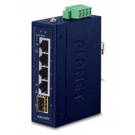 PLANET IGS-510TF switch di rete Non gestito Gigabit Ethernet (10/100/1000) Blu (IGS-510TF)