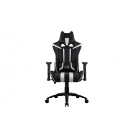 Aerocool AC120 AIR Sedia per gaming universale Seduta imbottita Nero, Bianco (AC120 AIR-Black-White)