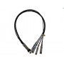 Hewlett Packard Enterprise Q9S72A cavo a fibre ottiche 1 m QSFP28 4x SFP28 Nero (Q9S72A)