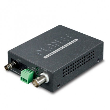 PLANET VF-101G-KIT convertitore multimediale di rete Nero (VF-101G-KIT)