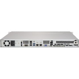 Supermicro SuperServer 1019S-MC0T Intel® C236 LGA 1151 (Presa H4) Rack (1U) Nero, Metallico (SYS-1019S-MC0T)