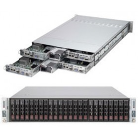 Supermicro SuperServer 2027TR-HTRF Intel® C602 LGA 2011 (Socket R) Armadio (2U) Nero (SYS-2027TR-HTRF)