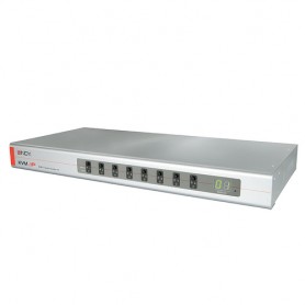 Lindy 39526 switch per keyboard-video-mouse (kvm) Montaggio rack Argento (39526)