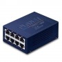 PLANET UPOE-400 switch di rete Fast Ethernet (10/100) Supporto Power over Ethernet (PoE) Blu (UPOE-400)