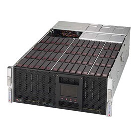 Supermicro SuperStorage 6049P-E1CR60L Intel® C621 LGA 3647 (Socket P) Armadio (4U) Nero (SSG-6049P-E1CR60L)