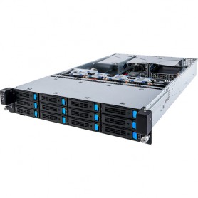 Gigabyte R280-A3C Intel® C612 LGA 2011-v3 Armadio (2U) Nero, Grigio (6NR280A3CMR-00)