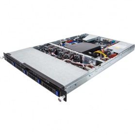 Gigabyte R160-S34 Intel® C612 LGA 2011-v3 Rack (1U) Nero, Grigio (6NR160S34MR-00)