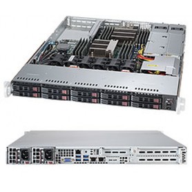 Supermicro 1028R-WTNR Intel® C612 LGA 2011 (Socket R) Rack (1U) Nero (SYS-1028R-WTNR)