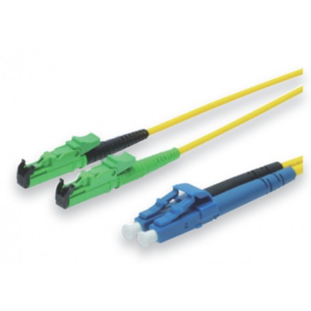 Digitus 15m E2000 (APC) - SC Singlemode LSOH cavo a fibre ottiche E-2000 (APC) OS2 Giallo (AL-9E2000SC-15I-DM)