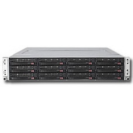 Supermicro 6026TT-H6IBQRF Intel® 5520 Socket B (LGA 1366) Armadio (2U) Nero (SYS-6026TT-H6IBQRF)