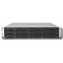 Supermicro 6026TT-H6IBQRF Intel® 5520 Socket B (LGA 1366) Armadio (2U) Nero (SYS-6026TT-H6IBQRF)