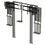 Peerless VCM580 Supporto per display espositivi 2,03 m (80") Argento (VCM580)