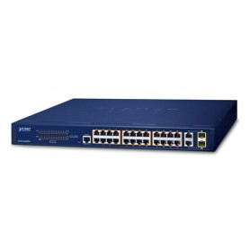 PLANET FGSW-2624HPS4 switch di rete Gestito L2/L4 Gigabit Ethernet (10/100/1000) Supporto Power over Ethernet (P (FGSW-2624HPS4)