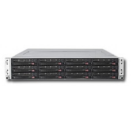 Supermicro 6026TT-D6RF Intel® 5520 Socket B (LGA 1366) Armadio (2U) Nero (SYS-6026TT-D6RF)
