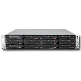 Supermicro 6026TT-HIBXRF Intel® 5520 Socket B (LGA 1366) Armadio (2U) Nero (SYS-6026TT-HiBXRF)