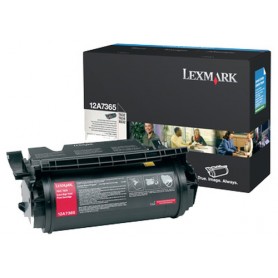Lexmark 12A7365 cartuccia toner 1 pz Originale Nero (0012A7365)