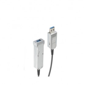 shiverpeaks BS30-35075 cavo USB 10 m USB 3.2 Gen 1 (3.1 Gen 1) USB A USB A/Micro-USB B Nero, Argento (BS30-35075)