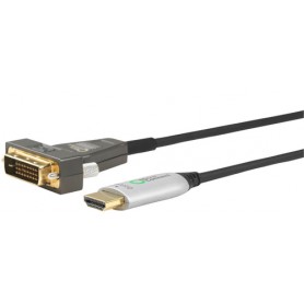 Microconnect HDM1924120OP cavo e adattatore video 20 m DVI-D HDMI tipo A (Standard) Nero (HDM1924120OP)