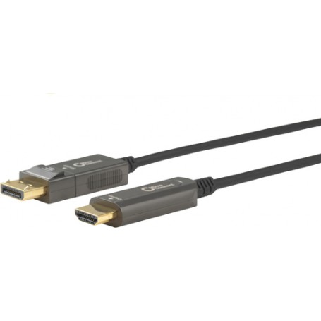Microconnect DP-HDMI-1000V1.4OP cavo e adattatore video 10 m DisplayPort HDMI tipo A (Standard) Nero (DP-HDMI-1000V1.4OP)