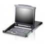 Aten CL5708N switch per keyboard-video-mouse (kvm) Montaggio rack Nero (CL5708N-ATA-2XK06ITG)