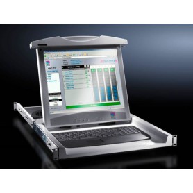 Rittal DK 9055.312 console a rack 43,2 cm (17") 1280 x 1024 Pixel Grigio (9055312)