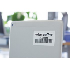 Hellermann Tyton 594-11012 etichetta per stampante Bianco Etichetta per stampante autoadesiva (594-11012)