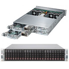 Supermicro SuperServer 2028TP-HTTR Intel® C612 LGA 2011 (Socket R) Armadio (2U) Nero (SYS-2028TP-HTTR)