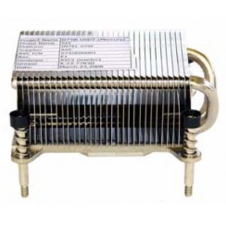 HP 490814-001 sistema di raffreddamento per computer Processore Dissipatore di calore/Radiatore Metallico (490814-001)