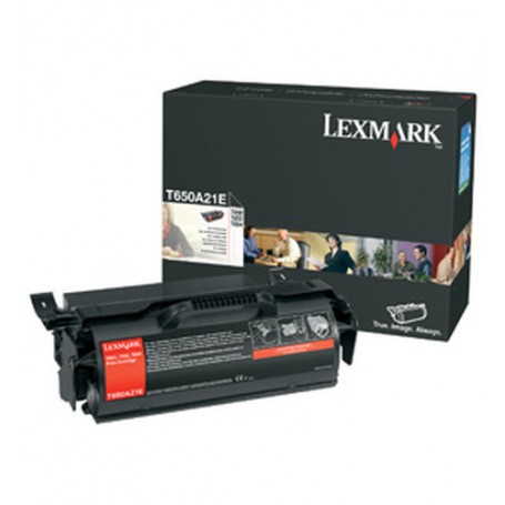 Lexmark T650A21E cartuccia toner 1 pz Originale Nero (T650A21E)