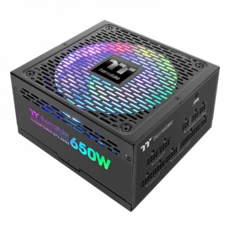 Thermaltake GF2 alimentatore per computer 650 W 24-pin ATX ATX Nero (PS-TPD-0650F3FAGE-2)