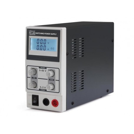 Velleman LABPS6005SM alimentatore per computer 420 W Nero, Grigio (LABPS6005SM)
